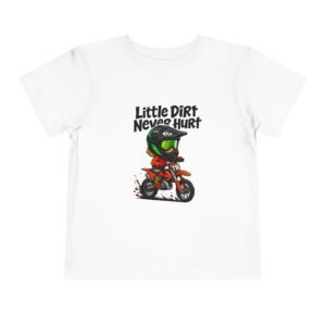 Kids' Dirt Bike Tee - Fun Graphic T-Shirt for Little Riders, Birthday Gift, Adventure Apparel, Cool Toddler Outfit, Child's Motorcycle Shirt